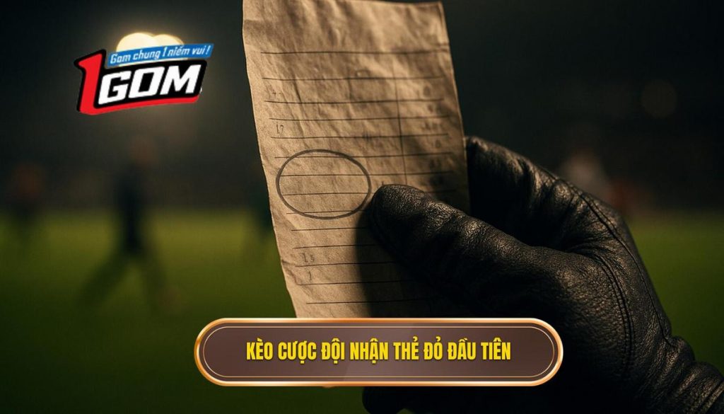 Kèo Cược đội Nhận Thẻ đỏ đầu Tiên