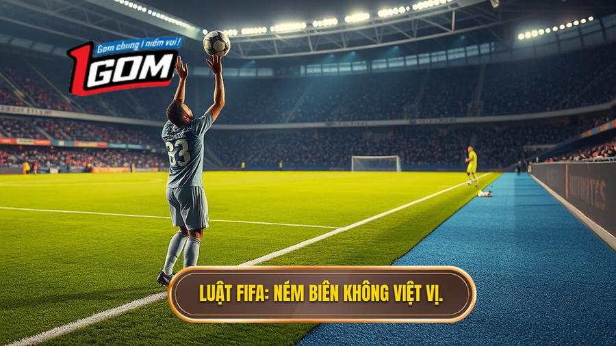 Quy định chính thức của FIFA về việt vị khi nhận bóng từ quả ném biên