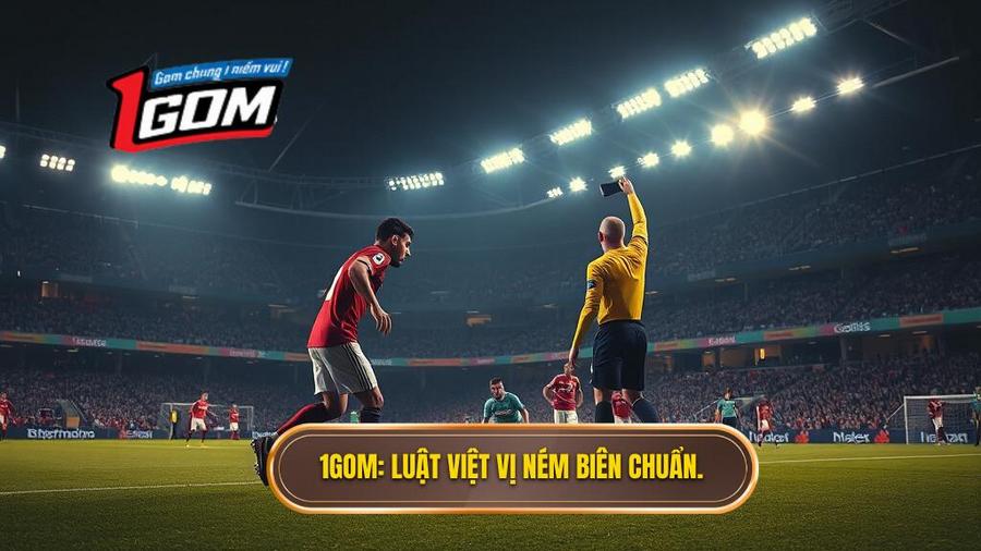 Việt vị khi nhận bóng từ quả ném biên