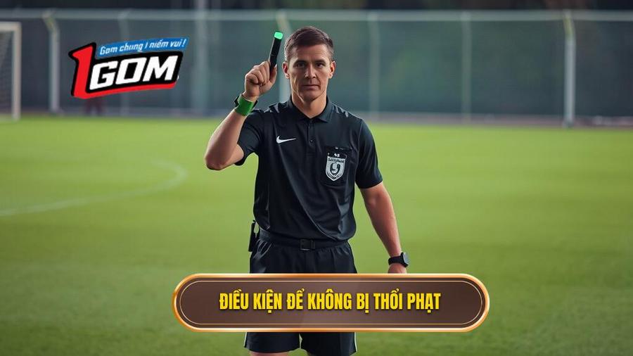 Các điều kiện cần và đủ để không bị thổi phạt