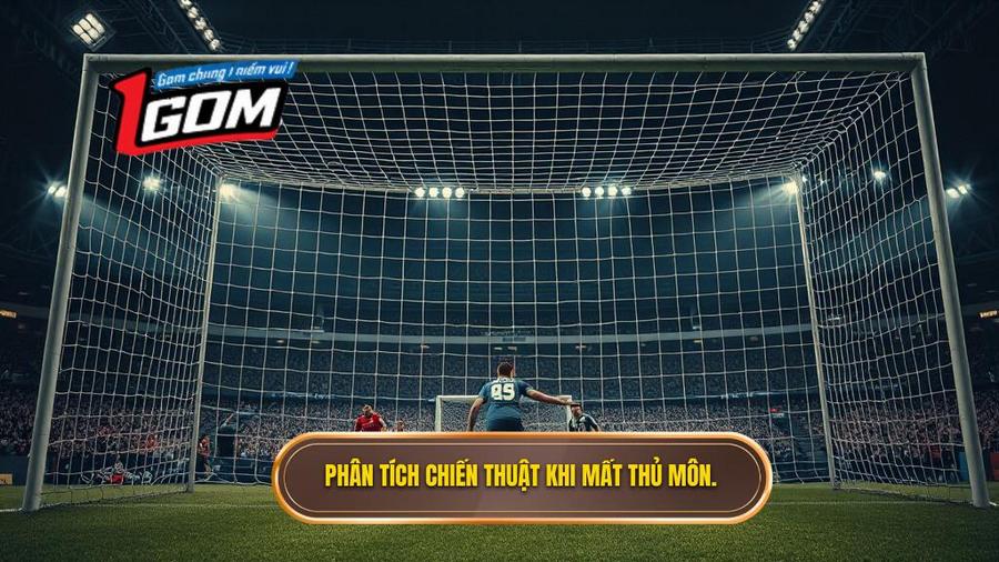 Phân tích chiến thuật: Sự đánh đổi khi mất thủ môn